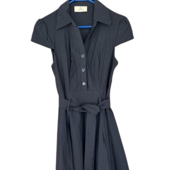 Grace Karin Dresses & Skirts - Belted Dress with Full Skirt